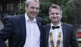 Präsident Michael Ludes und Präsident David Matusiewicz